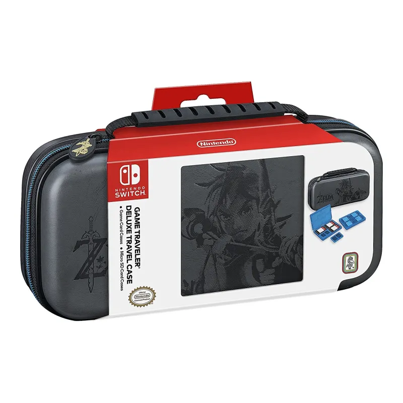 BigBen Interactive Carry CASE Zelda GRAY Storage