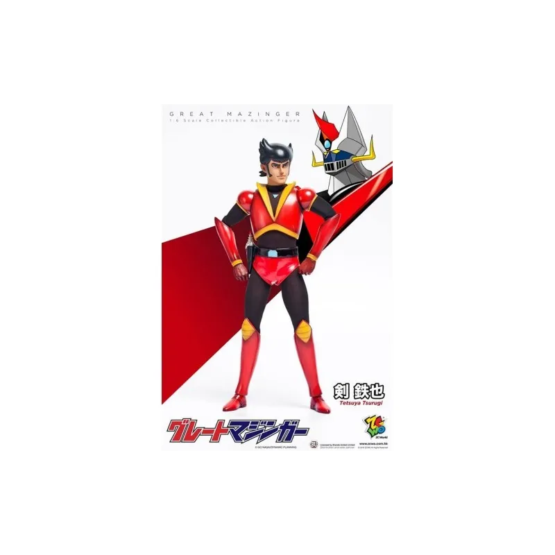 ZCWO 1/6 SCALE COLLECTIBLE ACTION FIGURE TETSUYA TSURUGI FROM GREAT MAZINGER