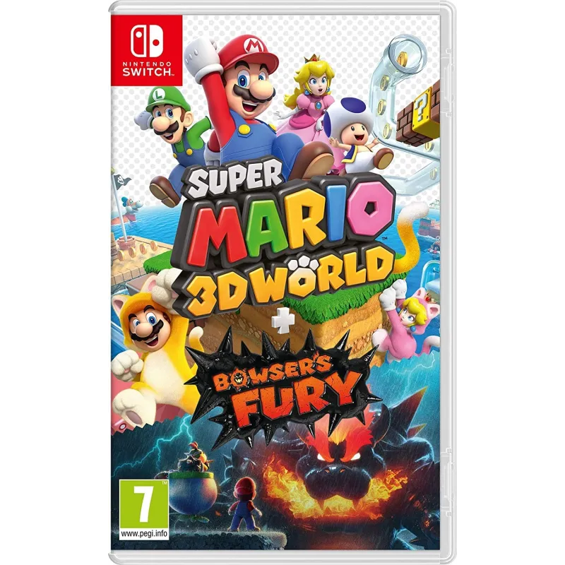 Super Mario 3D World + Bowser’S Fury - Nintendo Switch