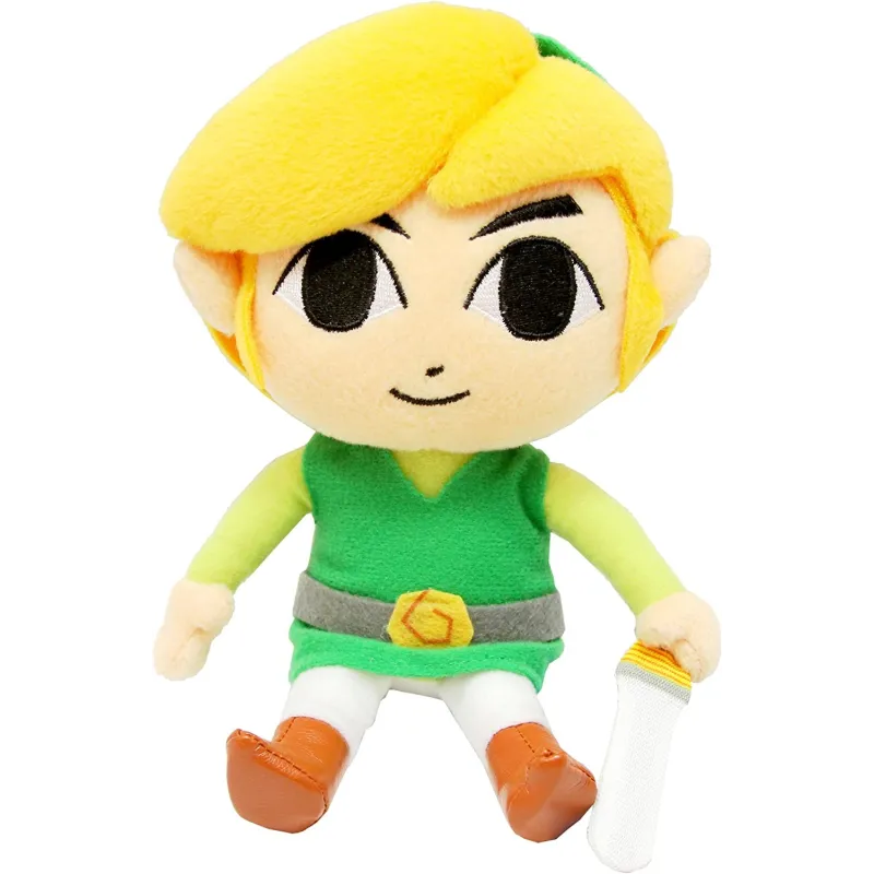 Legend of Zelda Stuffed Toy: Link Plush - 7.5" Sanei