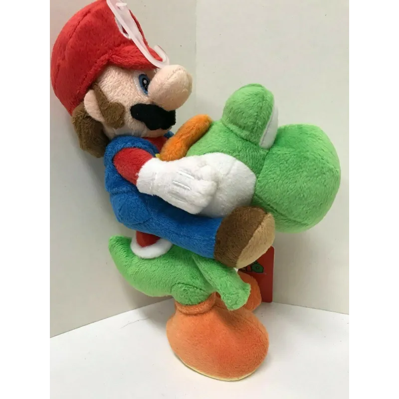 Nintendo - Peluche Mario e Yoshi da Super Mario Bros 22 cm