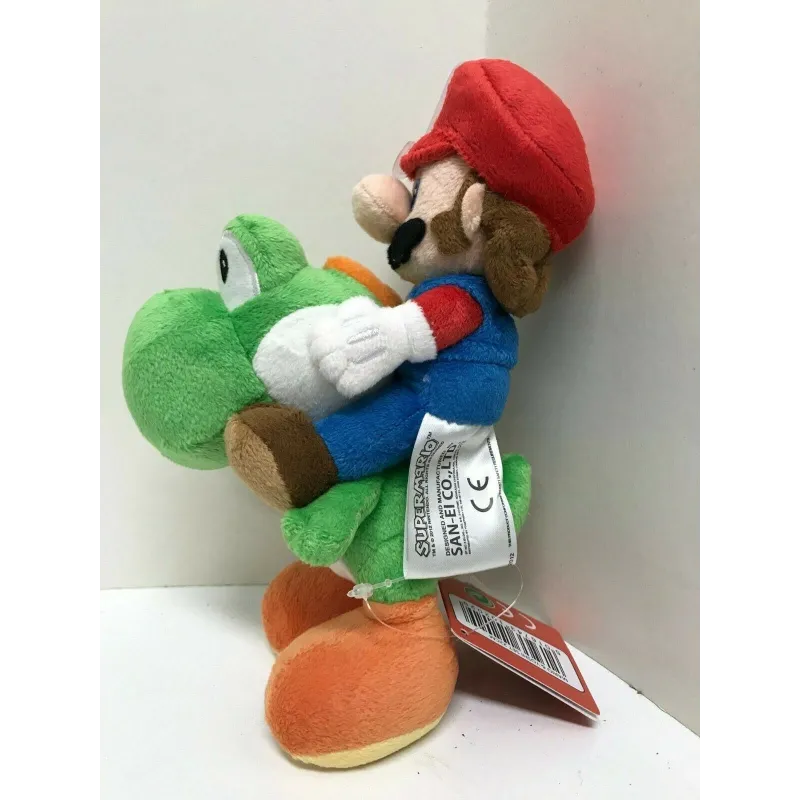 Nintendo - Peluche Mario e Yoshi da Super Mario Bros 22 cm