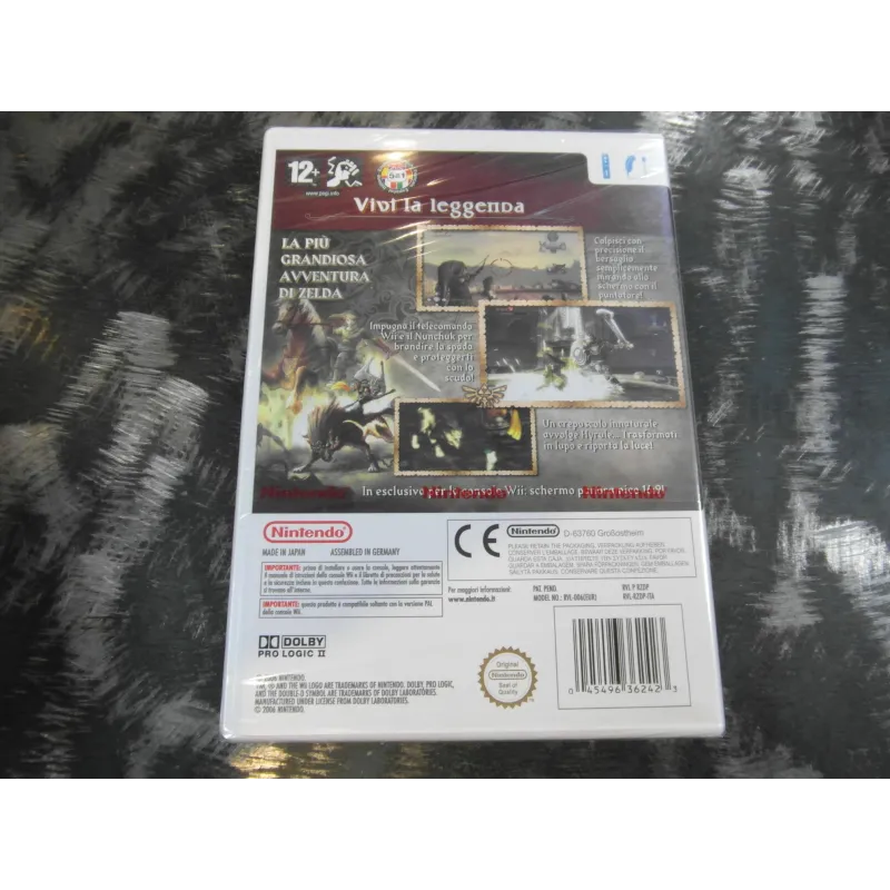 THE LEGEND OF ZELDA: TWILIGHT PRINCESS - Nintendo Wii PAL