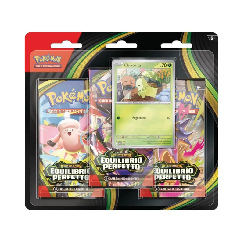 Pokemon Blister 3 bustine Equilibrio Perfetto