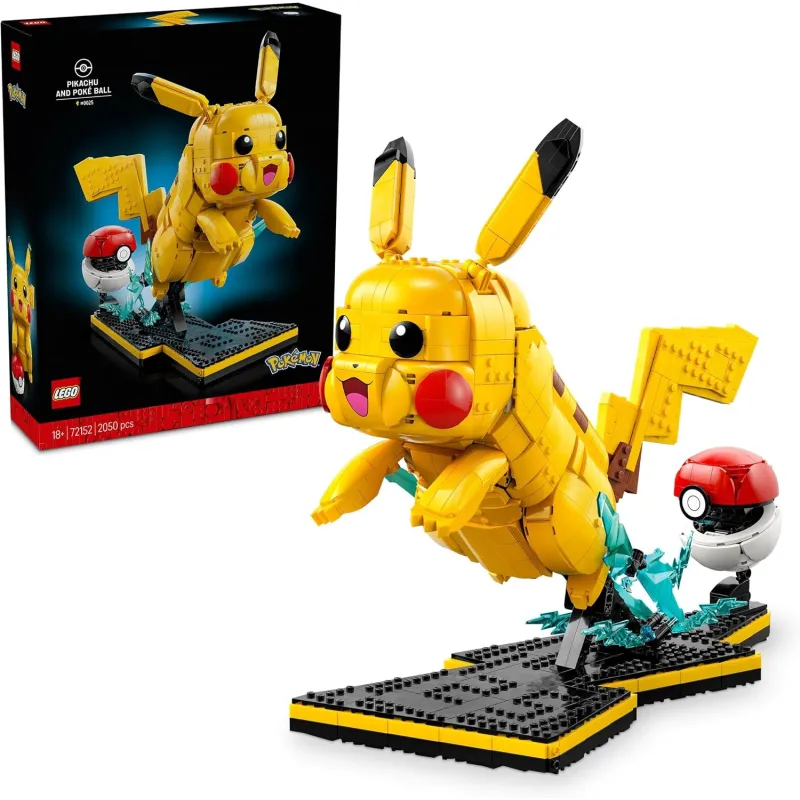 72152 LEGO Pokemon Pikachu e Poke Ball