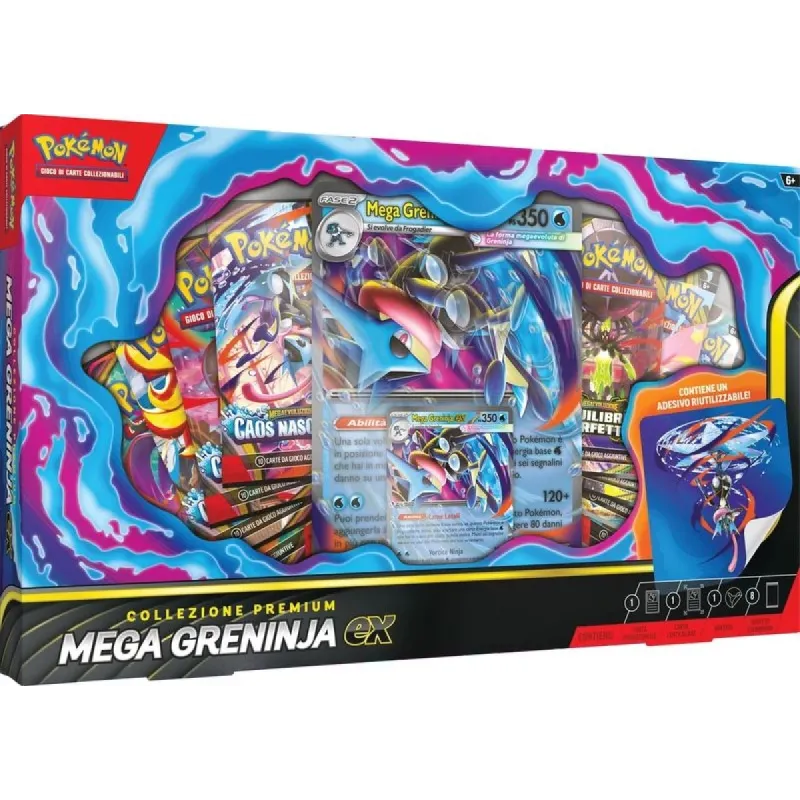 Pokémon Collezione Premium Mega Greninja - EX - Italiano