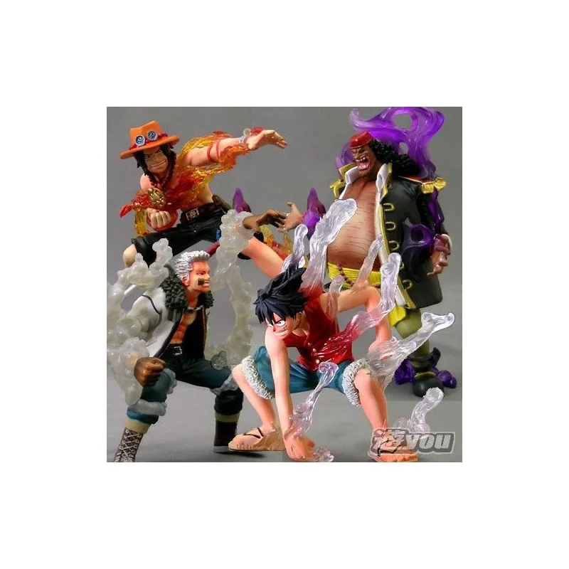 One Piece Super Effect Figure Vol. 1 - set da 4