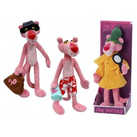 La Pantera Rosa - Pink Panther Beanie Plush 3 Figure da 24 cm