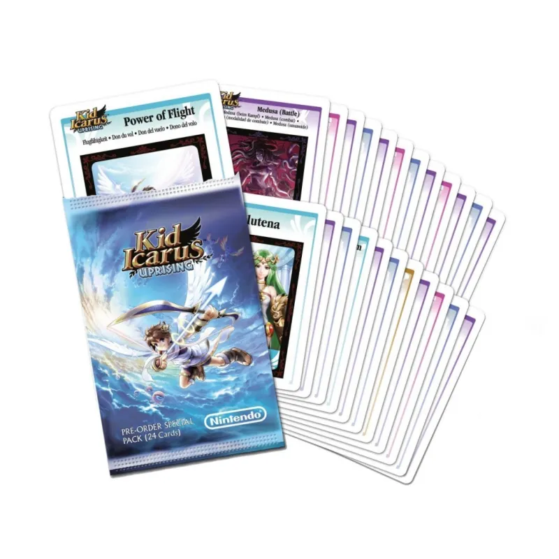 Kid Icarus Pre order special pack 24 cards - carte
