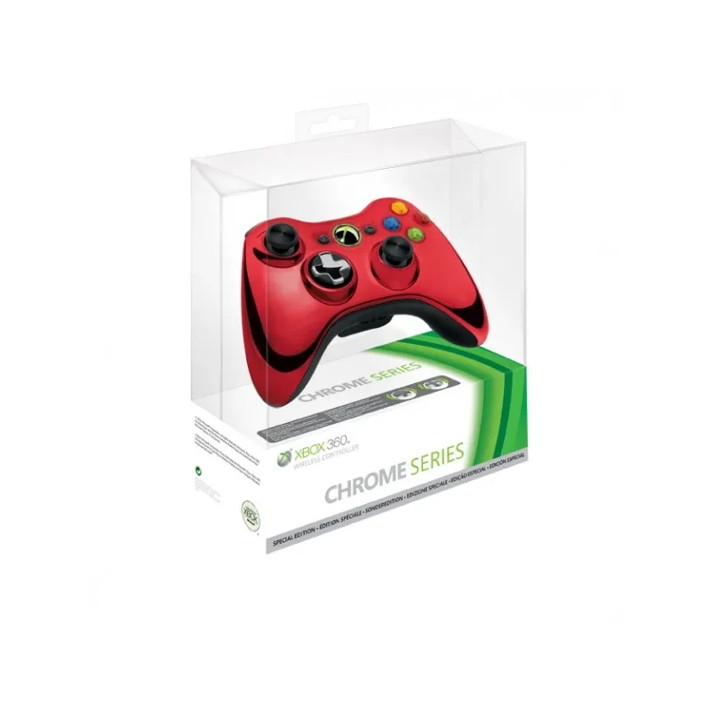 Controller Microsoft Chrome Red