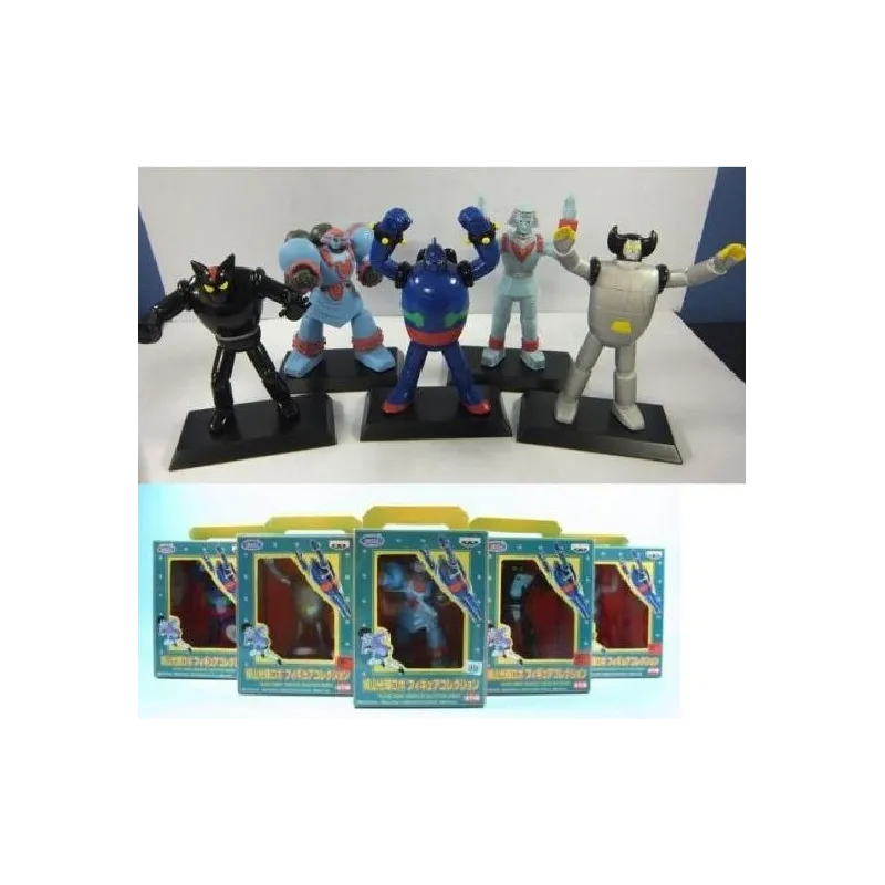 Super Robot - Complete Collection Series (Set 5 Pz Altezza Cm 12)