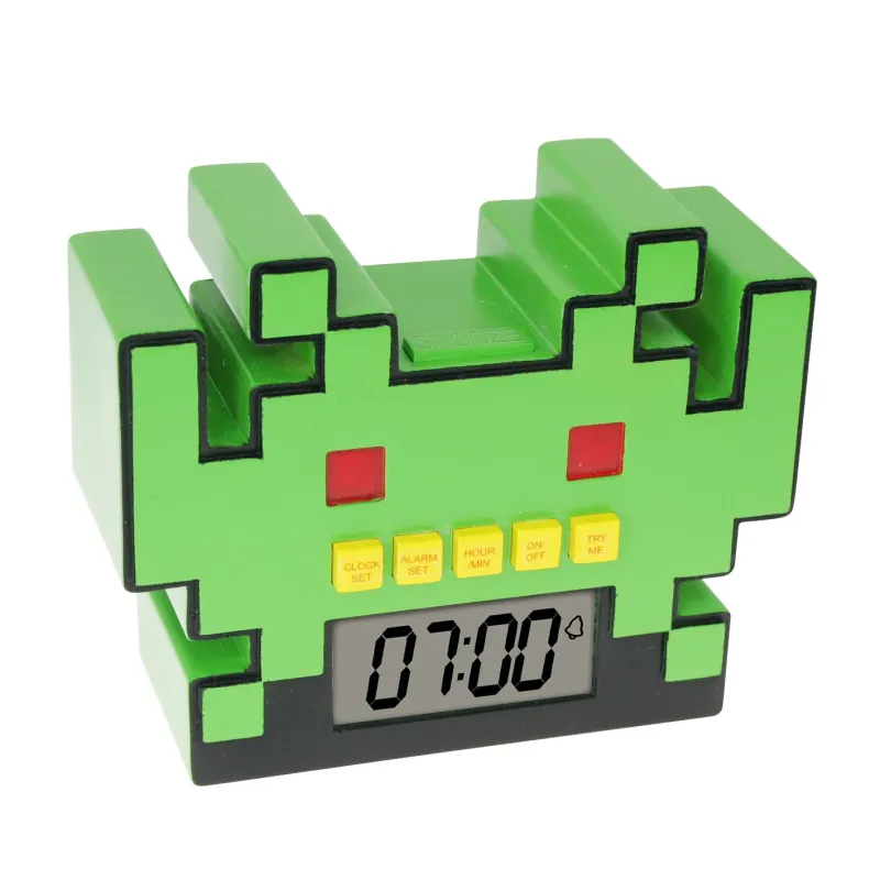 Space Invaders Alarm Clock 9 cm