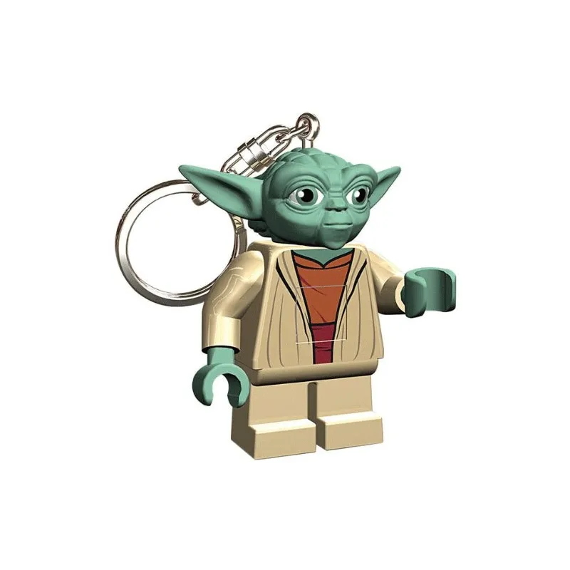 Lego Star Wars Mini-Flashlight with Keychains Yoda