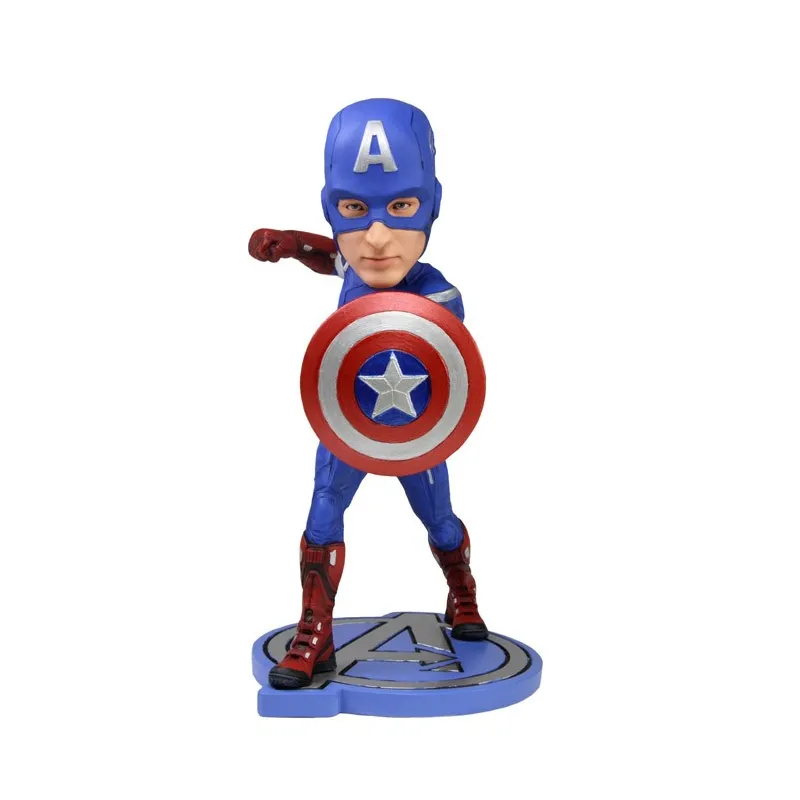The Avengers Head Knocker Captain America 18 cm