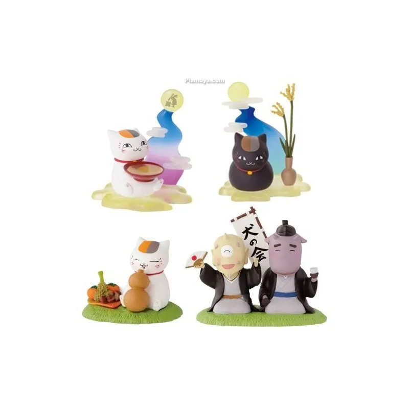Natsume's Book of Friends - Nyanko-sensei Figure : Autumn (set of 4)